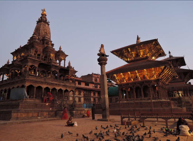 Patan Durban Square temple in Nepal