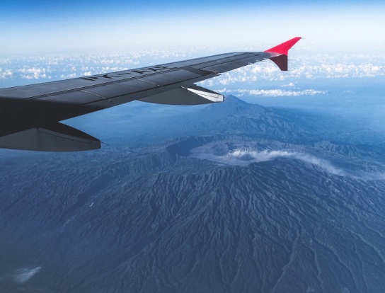 Bali Tourism - Plane view