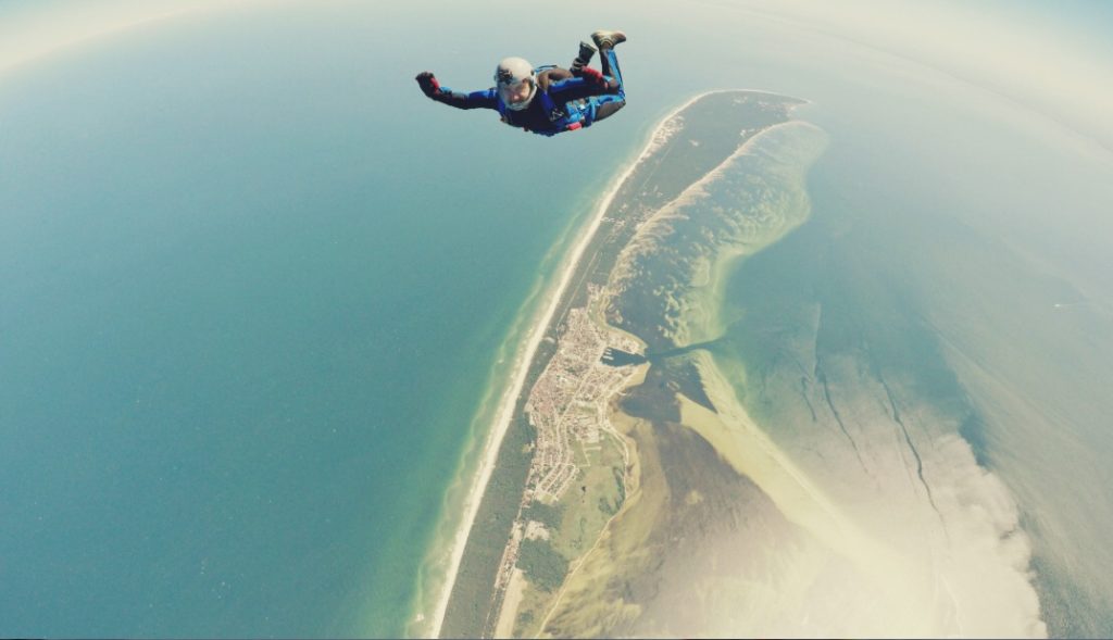 Skydiving in India - Free Fall