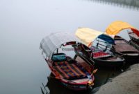 Kashmiri boat for traveling